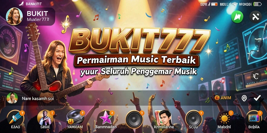Tampilan permainan BUKIT777 yang penuh warna dan interaktif.
