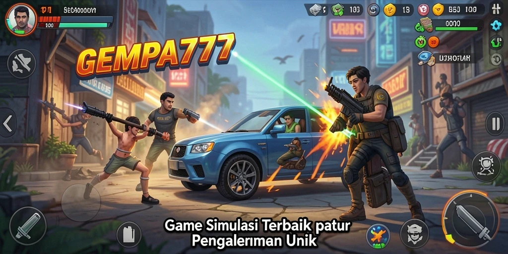 Tampilan gameplay GEMPA777 dengan pengalaman simulasi yang mendalam.