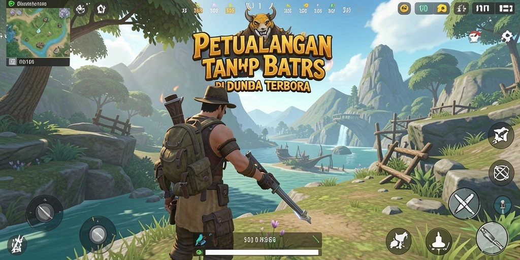 Tampilan grafis menakjubkan dari gameplay Open World GN168.