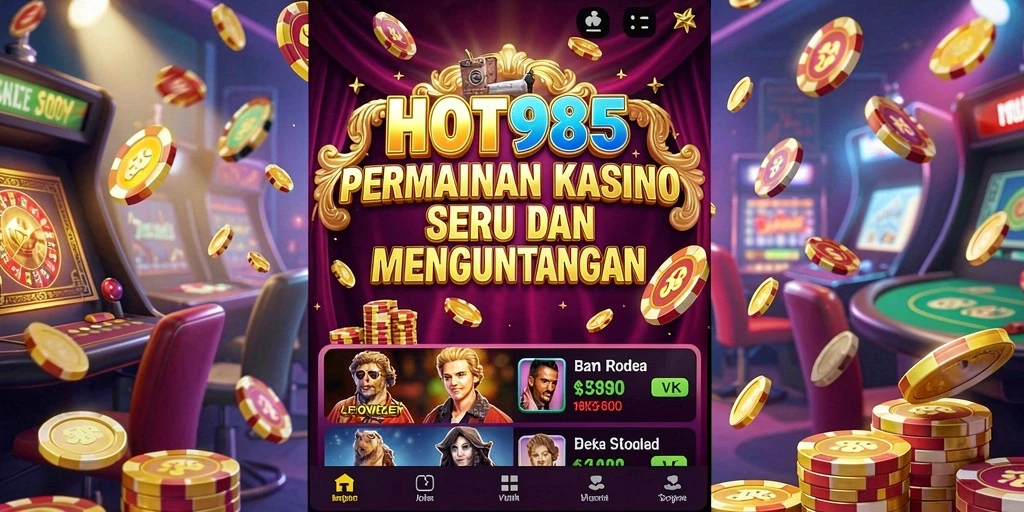 Gameplay Kasino menakjubkan di HOT985 dengan fitur menarik.