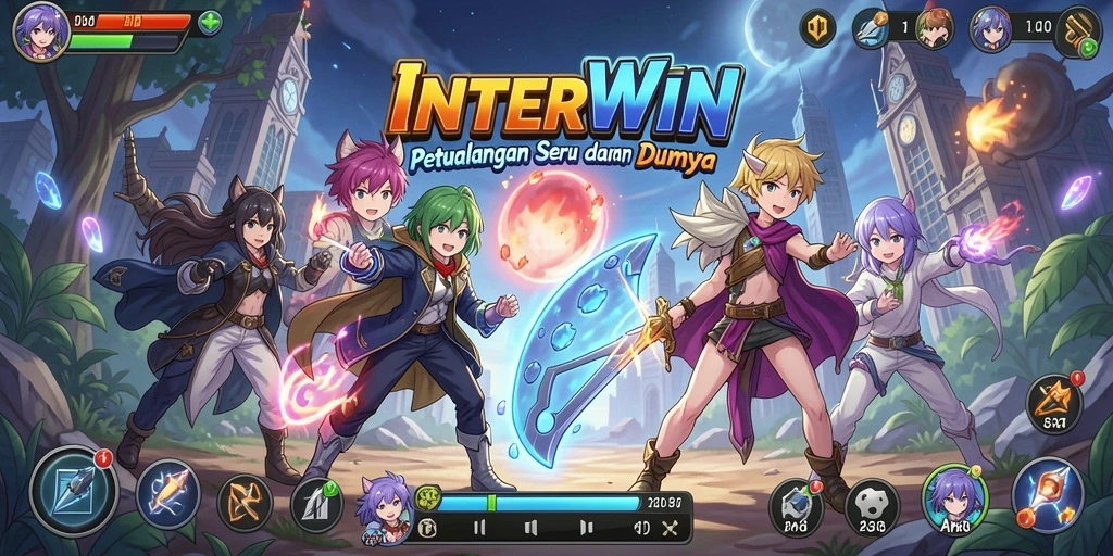 Gambaran menarik dari petualangan fantastis dalam INTERWIN.