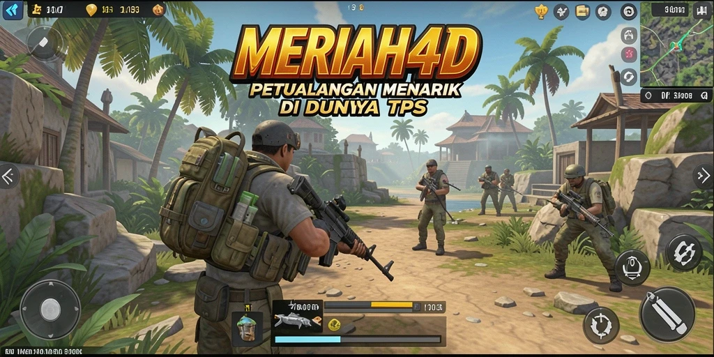 Tampilan gameplay seru dari MERIAH4D dengan aksi TPS yang menarik.