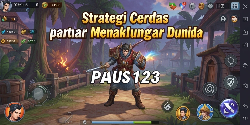 Screenshot gameplay PAUS123 menunjukkan aksi strategi yang mendebarkan.